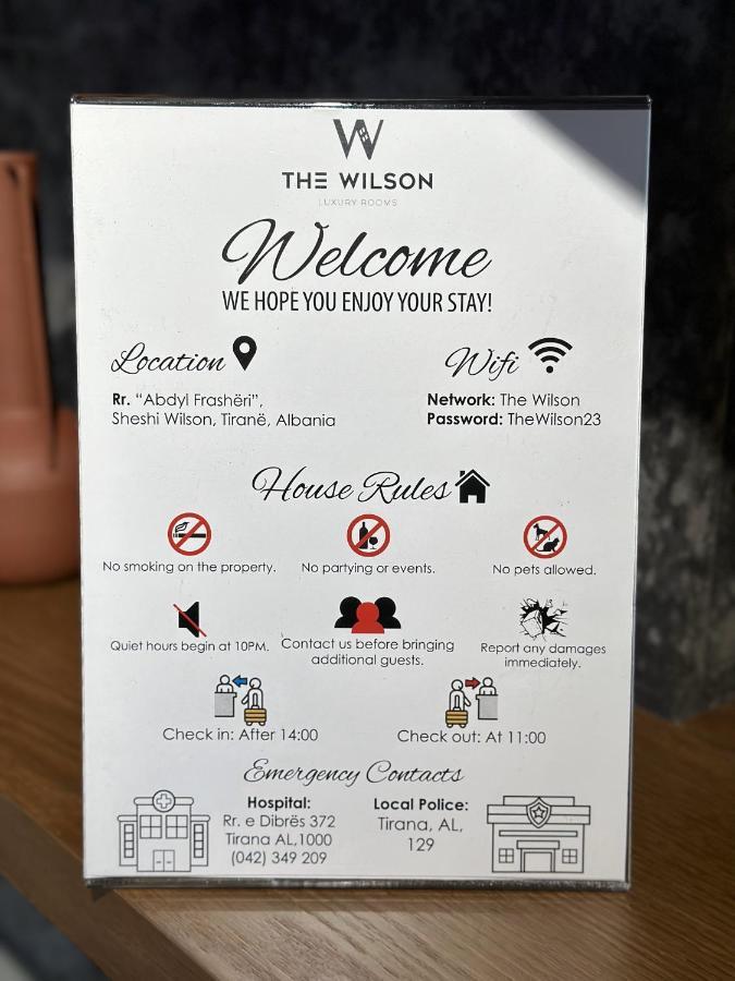 The Wilson Tirana Hotel Exterior photo